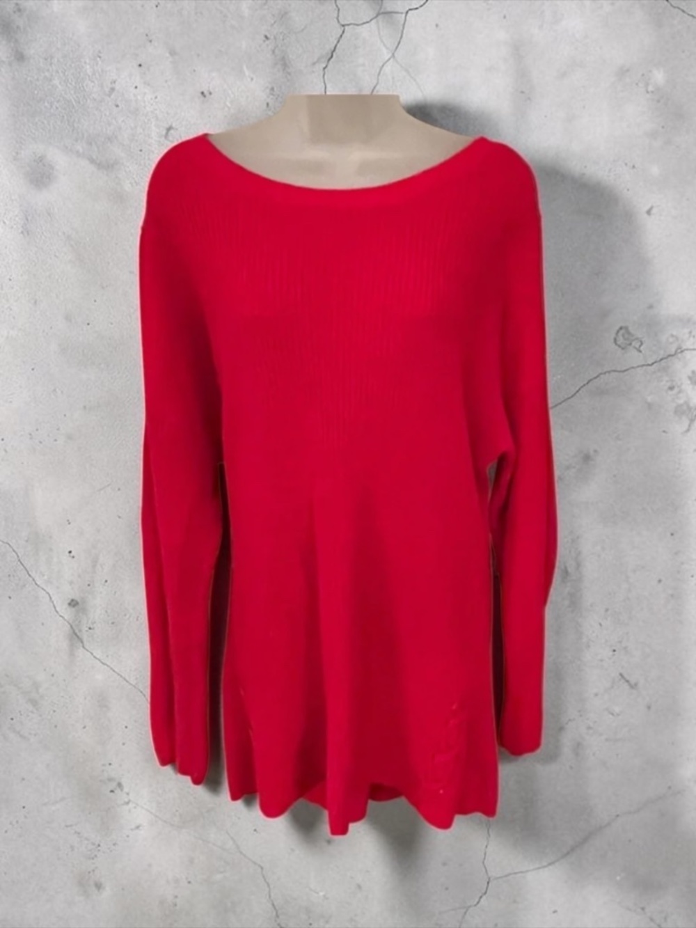 A.N.A Tunic Sweater, Cotton, Size XL - Picture 2 of 6